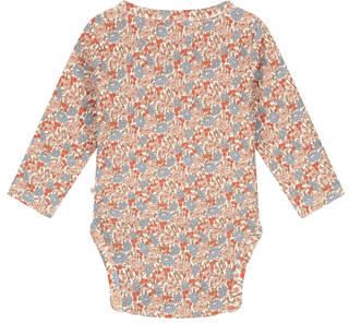 A Tiny Story romper met print roze beige blauw Meisjes Katoen Ronde hals - Foto 2