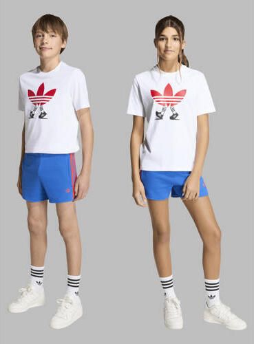 Adidas Originals 3 STRIPES SPRINTER short blauw Korte broek Katoen - Foto 2
