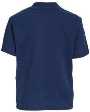 Adidas Originals Adicolor T-shirt donkerblauw wit Katoen Ronde hals 104 - Foto 2