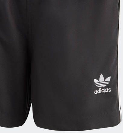 Adidas Originals Trefoil Swim Shorts Junior Black White- Heren Black White - Foto 2