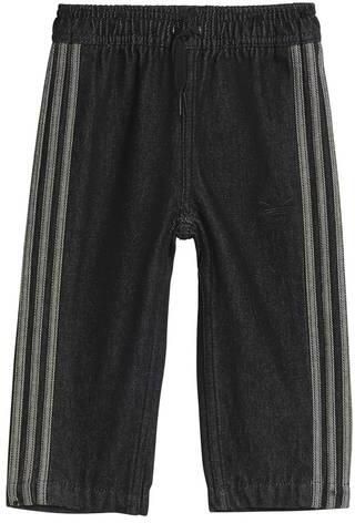 Adidas Originals Firebird straight leg jeans zwart Katoen