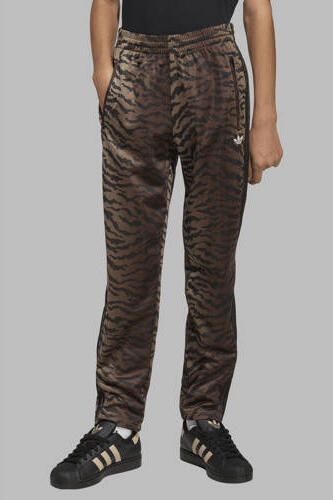 Adidas Originals Firebird trainingsbroek bruin dierenprint Polyester - Foto 6