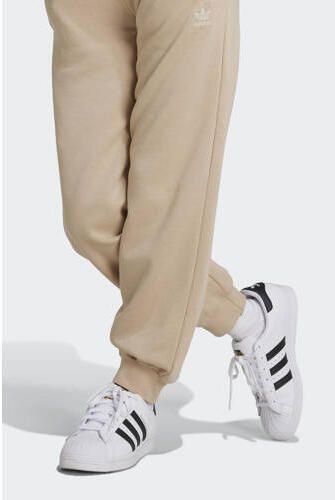 Adidas Originals joggingbroek beige Meisjes Katoen Effen 140 - Foto 3