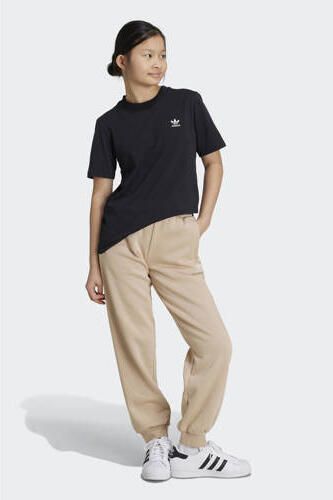 Adidas Originals joggingbroek beige Meisjes Katoen Effen 140 - Foto 2