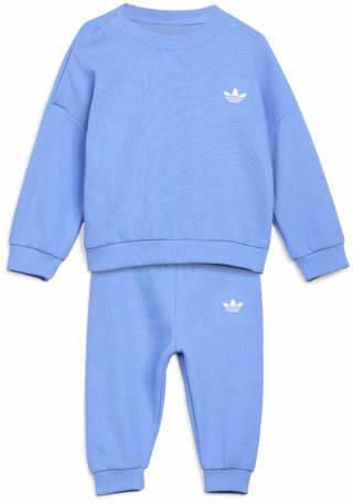 Adidas Originals joggingpak lichtblauw Polyester Ronde hals