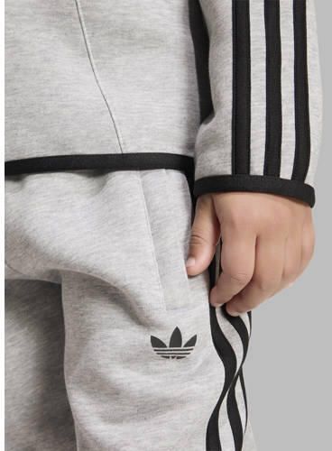 Adidas Originals joggingpak met opstaande kraag grijs - Foto 2