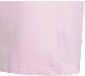 Adidas Originals T-shirt lichtroze Katoen Ronde hals Logo 128 - Foto 3