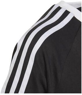 Adidas Originals T-shirt met logo zwart wit Katoen Ronde hals 128