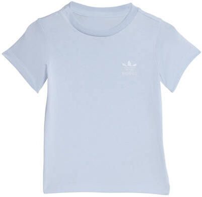 Adidas Originals T-shirt + short blauw Sportset Katoen Ronde hals - Foto 2
