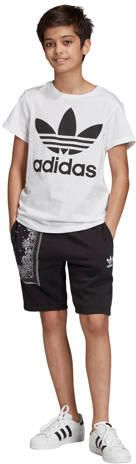 Adidas Originals Adicolor Trefoil T-shirt T-shirts Kleding white black maat: 176 beschikbare maaten:140 152 176 - Foto 3