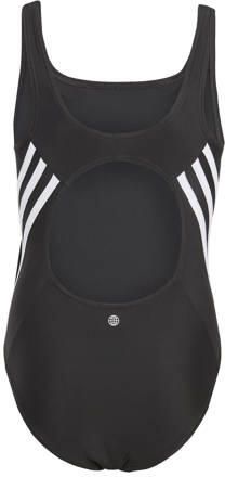 Adidas Performance Infinitex sportbadpak zwart wit Meisjes Polyamide Meerkleurig 140 - Foto 4