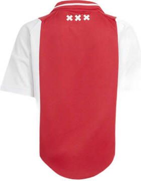 Adidas Perfor ce Junior Ajax Amsterdam short + shirt thuis Sportset Wit Polyester Ronde hals 104