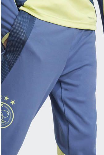Adidas Perfor ce Junior Ajax Amsterdam trainingsbroek Sportbroek Blauw Polyester 128 - Foto 7