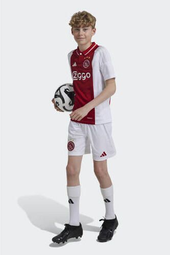 Adidas Perfor ce Junior Ajax Amsterdam voetbalshirt thuis seizoen '24 '25 Sport t-shirt Wit Polyester Ronde hals 128 - Foto 9