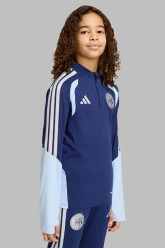 Adidas Perfor ce Junior Ajax Amsterdam voetbalshirt Training Sport t-shirt Blauw Polyester Opstaande kraag - Foto 4