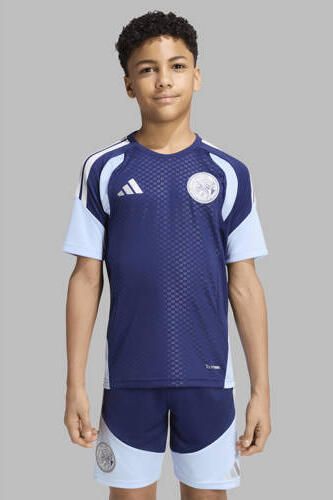 Adidas Perfor ce Junior Ajax Amsterdam voetbalshirt Training Sport t-shirt Blauw Polyester Ronde hals - Foto 7