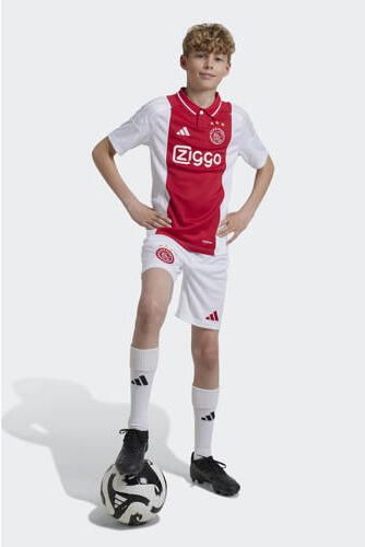 Adidas Perfor ce Junior Ajax Amsterdam voetbalshort thuis 24 25 Sportbroek Wit Polyester 128 - Foto 2