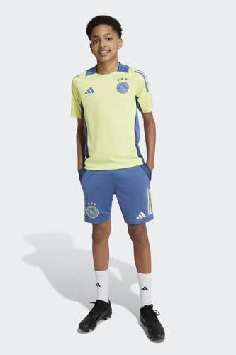 Adidas Perfor ce Junior Ajax Amsterdam voetbalshort training Sportbroek Blauw Polyester 128 - Foto 7