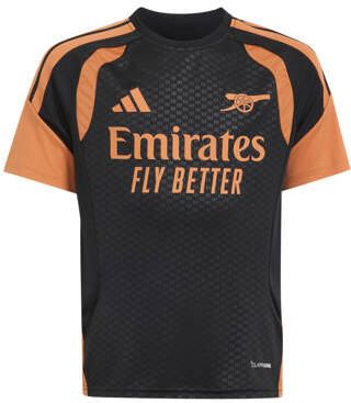 Adidas Perfor ce Junior Arsenal FC voetbalshirt Training Sport t-shirt Zwart Polyester V-hals