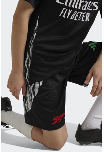 Adidas Perfor ce Junior Arsenal FC voetbalshort uit Sportbroek Zwart Polyester 128