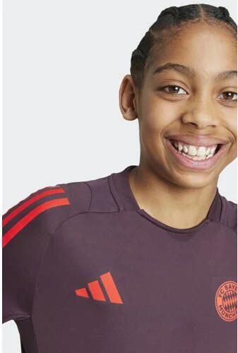 Adidas Perfor ce junior FC Bayern München voetbalshirt training Sport t-shirt Paars Polyester Ronde hals 164 - Foto 2