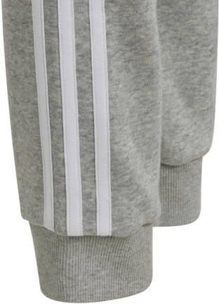 Adidas Perfor ce Junior joggingbroek Tiro lichtgrijs wit Sportbroek Katoen 140 - Foto 3