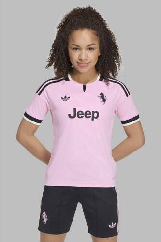 Adidas Perfor ce junior juventus fc voetbalshirt uit Sport t-shirt Roze Polyester Ronde hals - Foto 8