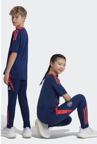 Adidas Perfor ce Junior chester United trainingsbroek Sportbroek Blauw Polyester 128 - Foto 2