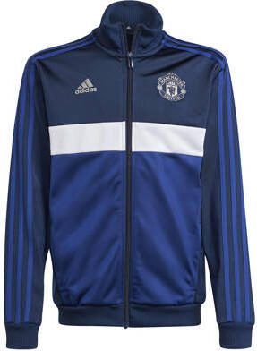 Adidas Perfor ce Junior chester United trainingspak donkerblauw Polyester Opstaande kraag 128 - Foto 2