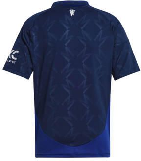 Adidas Perfor ce junior chester United voetbalshirt Sport t-shirt Blauw Polyester Polokraag 128 - Foto 2