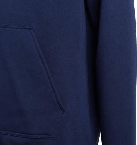 Adidas Perfor ce Junior sporthoodie donkerblauw Sportsweater Katoen Capuchon 128