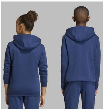 Adidas Perfor ce Junior sporthoodie Entrada26 donkerblauw Sportsweater - Foto 10