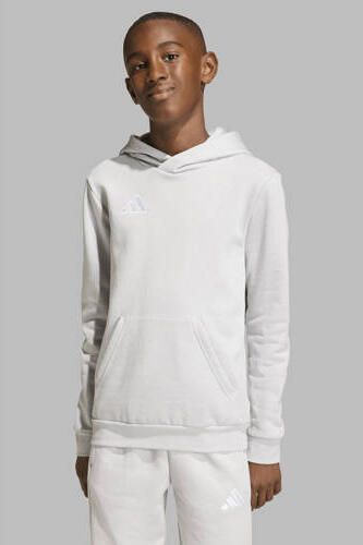 Adidas Perfor ce Junior sporthoodie Entrada26 grijs Sportsweater - Foto 7