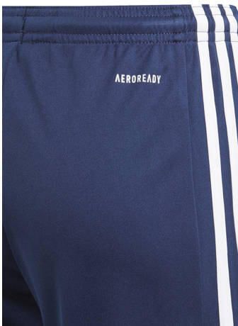 Adidas Perfor ce Junior Squad 21 voetbalshort donkerblauw Sportbroek Polyester 128