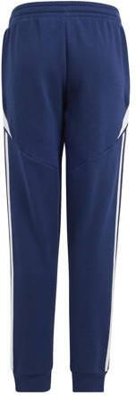 Adidas Perfor ce Junior voertbalbroek TIRO 24 donkerblauw wit Sportbroek Katoen 140 - Foto 2