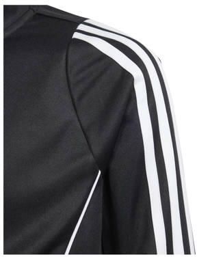 Adidas Perfor ce Junior voetbal trainingsjack TIRO 24 zwart wit Sportvest Polyester Opstaande kraag 140 - Foto 2