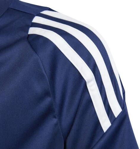 Adidas Perfor ce Junior voetbalshirt Tiro donkerblauw wit Sport t-shirt Polyester Ronde hals 140 - Foto 4