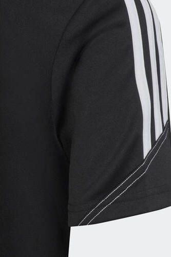 Adidas Perfor ce Junior voetbalshirt Tiro zwart wit Sport t-shirt Polyester Ronde hals 128 - Foto 3