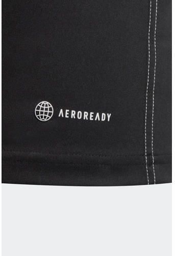 Adidas Perfor ce Junior voetbalshirt Tiro zwart wit Sport t-shirt Polyester Ronde hals 128