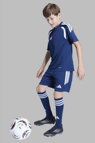 Adidas Perfor ce junior voetbalshirt Tiro26 donkerblauw Sport t-shirt Polyester Ronde hals - Foto 7