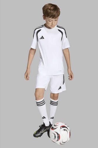 Adidas Perfor ce junior voetbalshirt Tiro26 wit Sport t-shirt Polyester Ronde hals - Foto 2