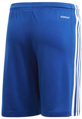 Adidas Perfor ce Junior voetbalshort Squadra 21 blauw Sportbroek Polyester 176