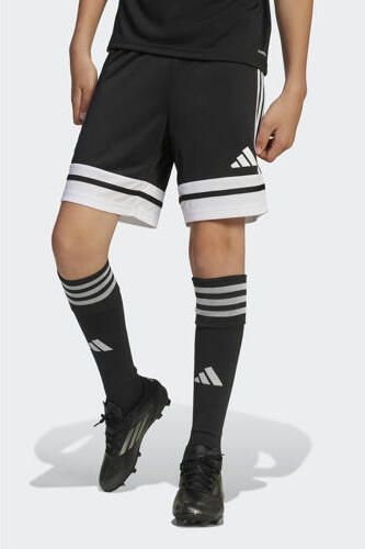 Adidas Perfor ce Junior voetbalshort Squadra 25 zwart wit Sportbroek Polyester