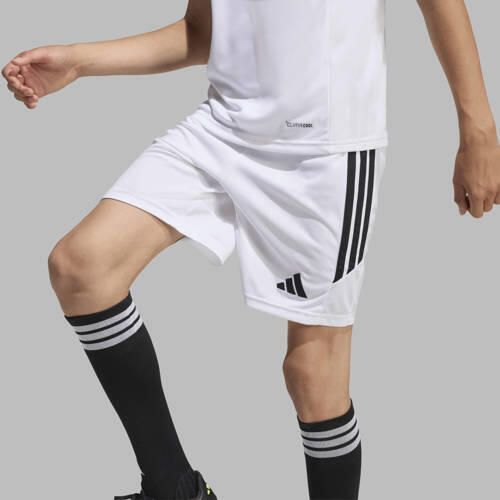 Adidas Perfor ce Junior voetbalshort Tiro26 wit Sportbroek Polyester - Foto 2