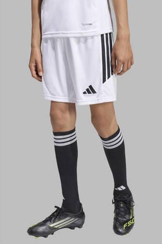 Adidas Perfor ce Junior voetbalshort Tiro26 wit Sportbroek Polyester