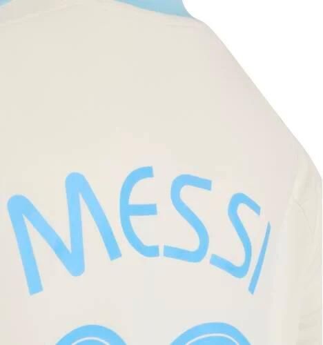 Adidas Perfor ce Messi junior argentinië voetbalshirt wit lichtblauw Sport t-shirt Polyester Ronde hals - Foto 2