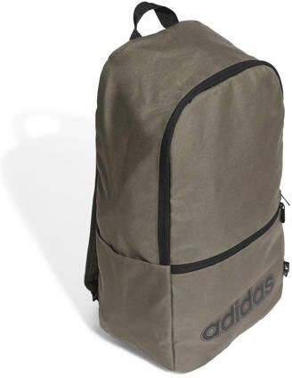 Adidas Perfor ce rugzak Linear Classic 20L olijfgroen zwart Polyester - Foto 4