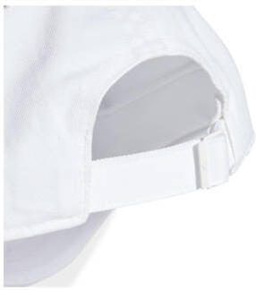 Adidas Perfor ce sportpet wit zwart Effen | Sportpet van