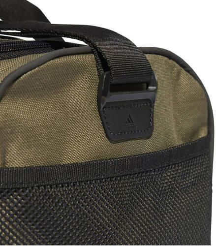 Adidas Perfor ce sporttas Linear Duffel S 25L olijfgroen zwart Logo - Foto 3