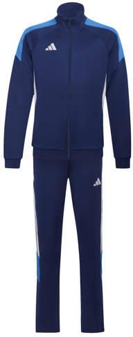 Adidas Perfor ce Tiro 26 trainingspak blauw Polyester Opstaande kraag